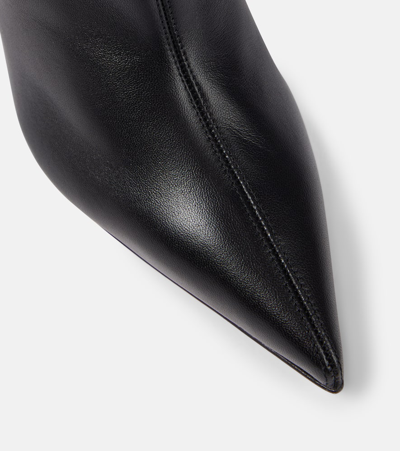 Christian Louboutin 100mm Miss Z Pointed-toe Stiletto Boots In Black
