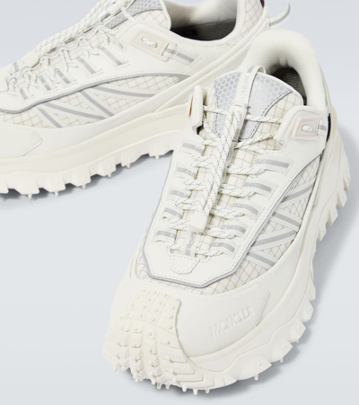 Shop Moncler Trailgrip Gtx Ripstop Sneakers In White