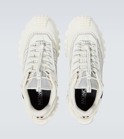 Shop Moncler Trailgrip Gtx Ripstop Sneakers In White