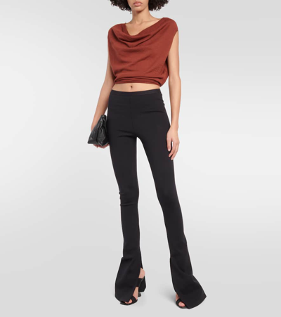 Rick Owens Virgin Wool Top In Red