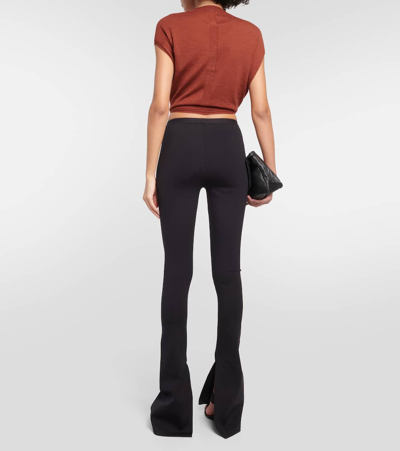 Shop Rick Owens Virgin Wool Top In Red