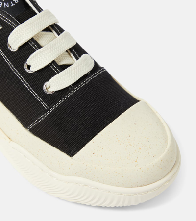 Shop Stella Mccartney Loop Canvas Low-top Sneakers In Multicoloured