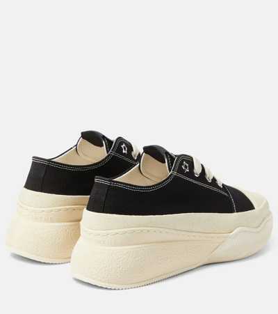 Shop Stella Mccartney Loop Canvas Low-top Sneakers In Multicoloured