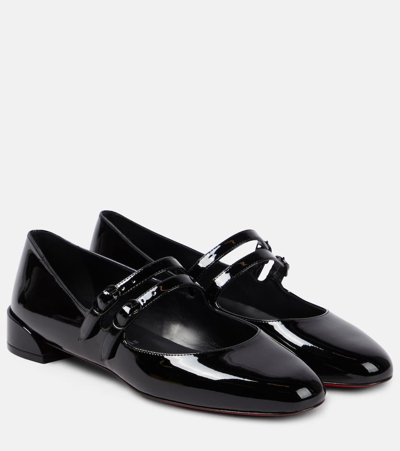 Christian Louboutin Flats In Black