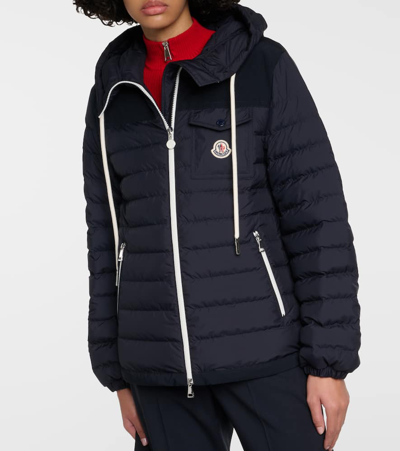 Shop Moncler Acamante Down Jacket In Blue