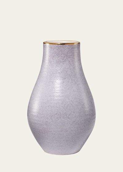 Shop Aerin Romina Tall Vase In Lavender Haze