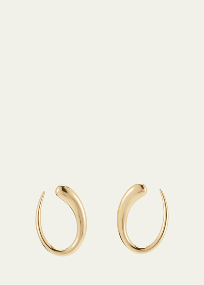 Shop Faraone Mennella 18k Yellow Gold Gocce Earrings In Multi
