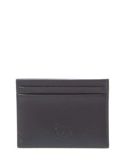 Shop Christian Louboutin Kios Leather Card Holder