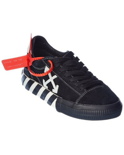 Shop Off-white ™ Arrows Suede Sneaker In Black