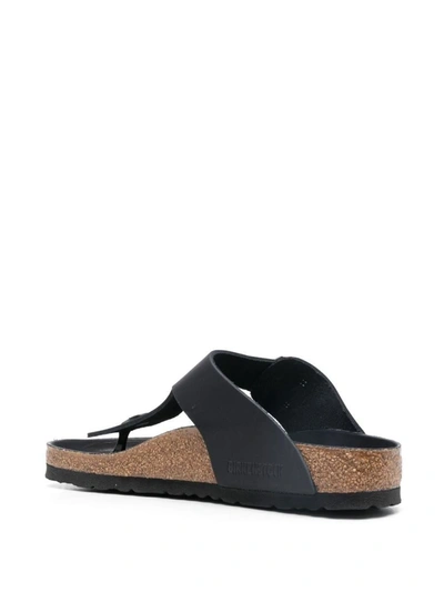 Shop Birkenstock Gizeh Big Buckle Sandals In Black