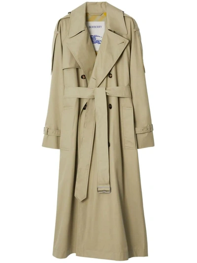 Shop Burberry Castleford Trench Coat Clothing In Brown