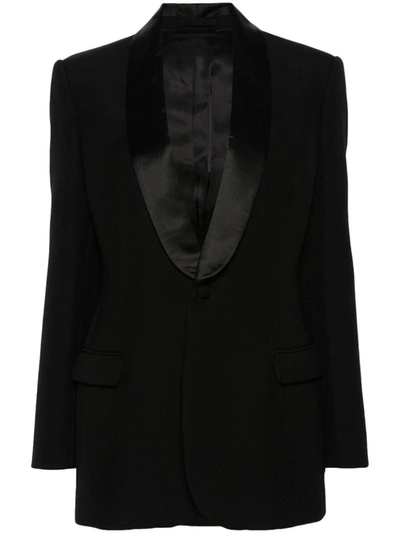 Shop Wardrobe.nyc Tuxedo Blazer Clothing In Black