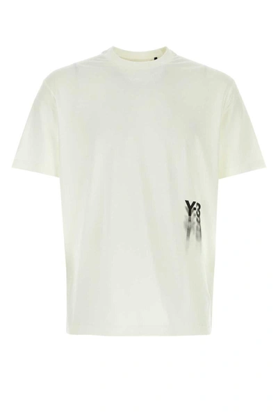 Shop Y-3 Y3 Yamamoto T-shirt In White