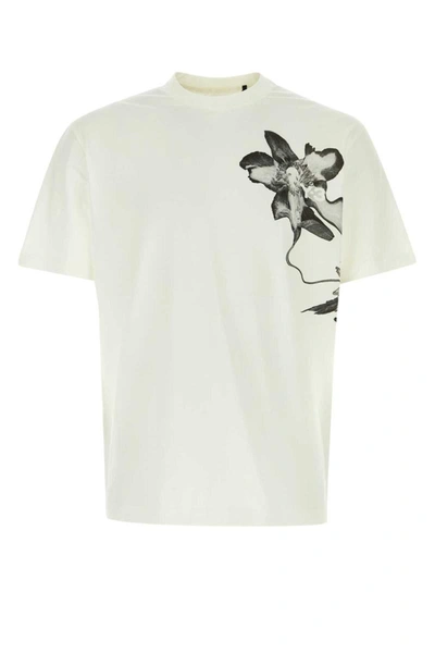 Shop Y-3 Y3 Yamamoto T-shirt In White