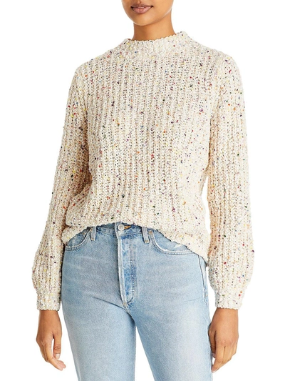 Shop Single Thread Womens Chenille C Funnel-neck Sweater In Multi