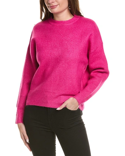 Shop Michael Stars Maddie Pullover In Pink