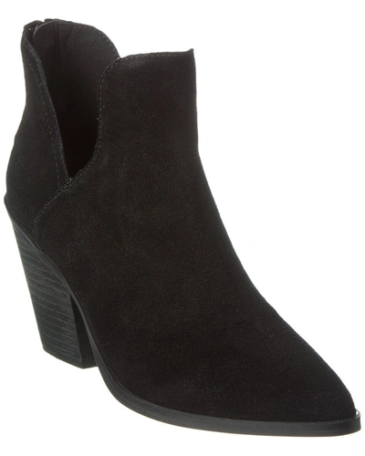 Shop Blondo Neda Waterproof Suede Bootie In Black