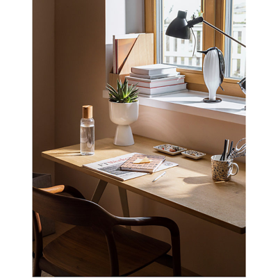 Iittala Meno Birch And Glass Water Bottle 0.5l