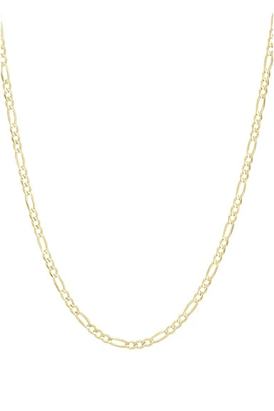 Shop Greg Yuna 3.8mm Figaro Chain Necklace In Gold