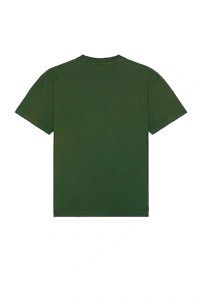 Shop Palm Angels College Tee In Green