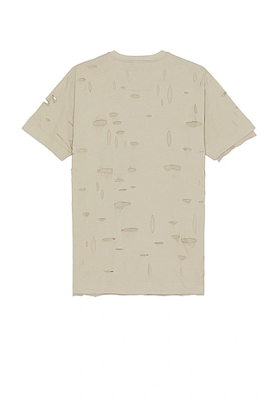 Shop Givenchy Oversized Fit Tee In Taupe