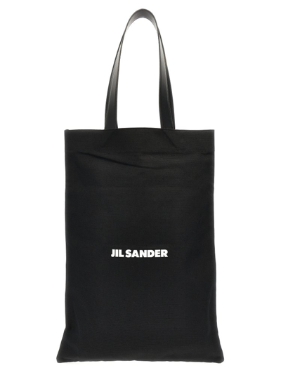 Shop Jil Sander Logo In Black