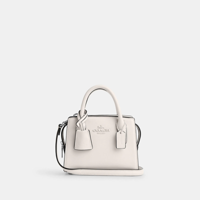 Shop Coach Outlet Andrea Mini Carryall In White