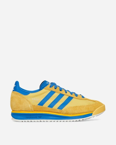 Shop Adidas Originals Sl 72 Rs Sneakers Utility Yellow / Bright Royal In Multicolor