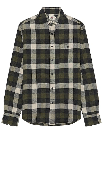 Shop Faherty Super Brushed Flannel In Ten Mile Buffalo