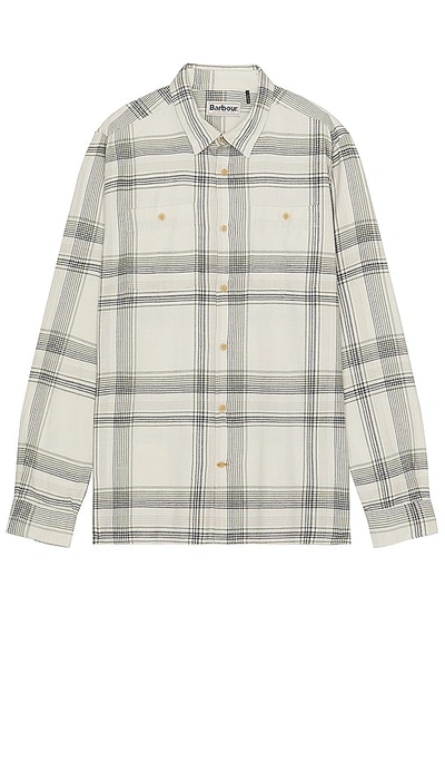 Shop Barbour Langton Tailored Shirt In White