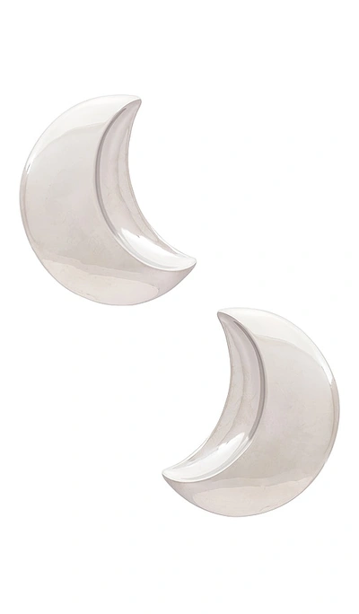 Shop Julietta Moonlight Earrings In É“¶è‰²