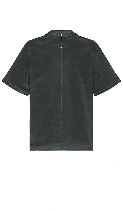 Shop Rag & Bone Toweling Avery Shirt In Charcoal