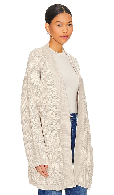 Sndys Essie Cardigan In Mushroom