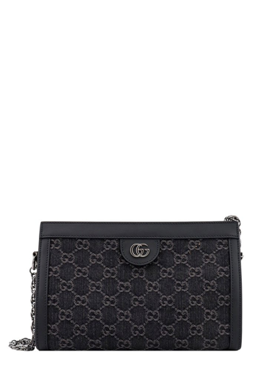 Shop Gucci Ophidia Gg Small Shoulder Bag In Black