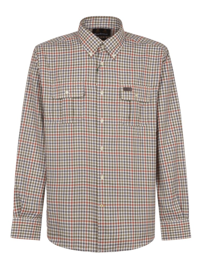 Shop Barbour Checked Buttoned Shirt In Multi