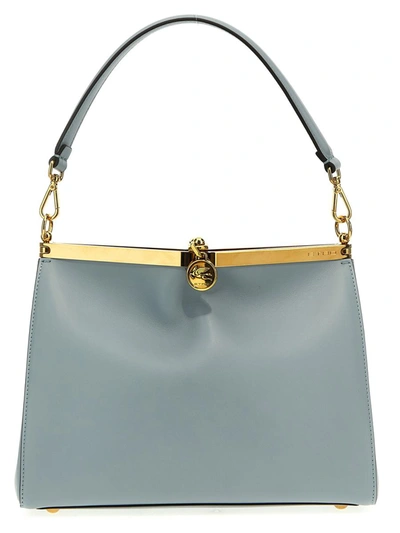 Shop Etro 'vela' Medium Shoulder Bag In Blue