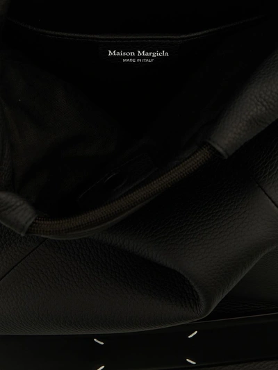Shop Maison Margiela 'soft 5ac Drawstring' Backpack In Black