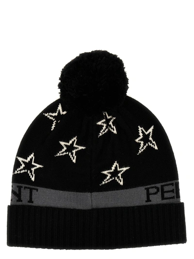 Shop Perfect Moment 'pm Star' Beanie In White/black