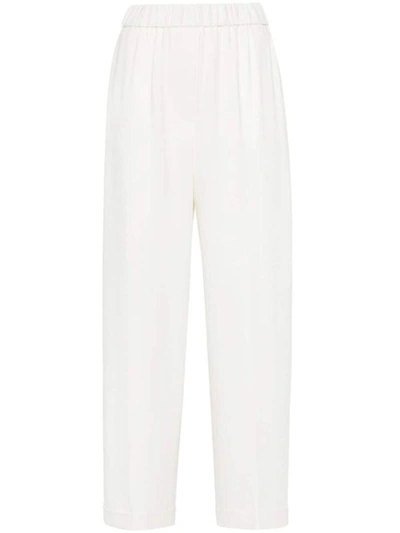 Shop Peserico Jeans In White