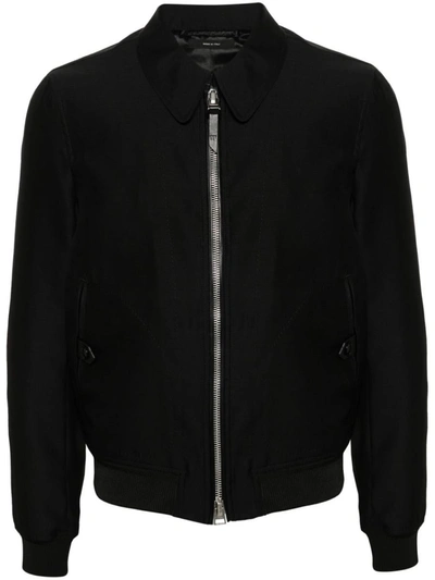 Shop Tom Ford Coats In Black