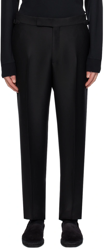 Shop Tom Ford Black O'connor Trousers