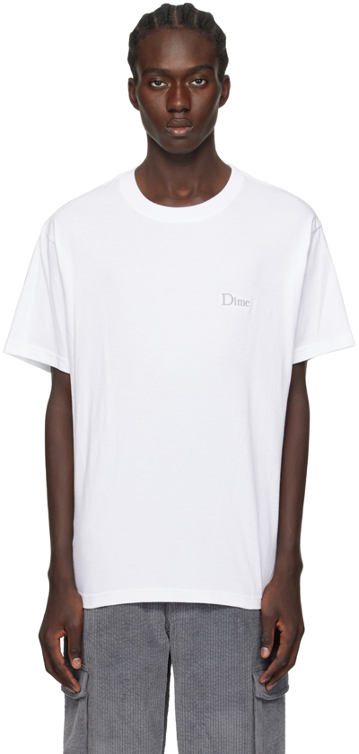 Shop Dime White Classic T-shirt