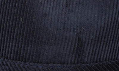 San Diego Hat Cotton Corduroy Fedora In Navy