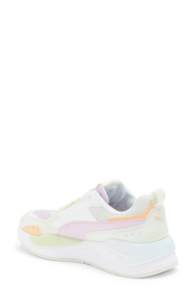 Puma X-ray 2 Square Sneaker In Vapor Gray-grape Mist-white
