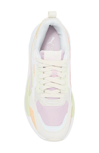 Puma X-ray 2 Square Sneaker In Vapor Gray-grape Mist-white