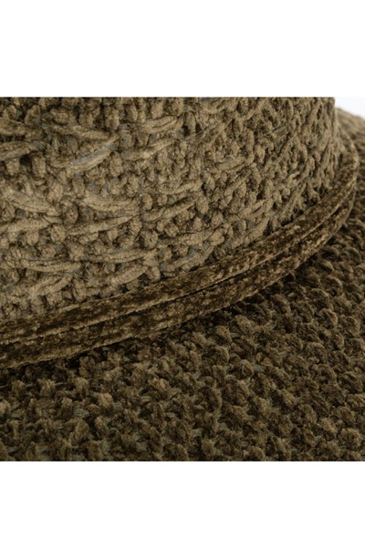 Shop San Diego Hat Chenille Knit Hat In Olive