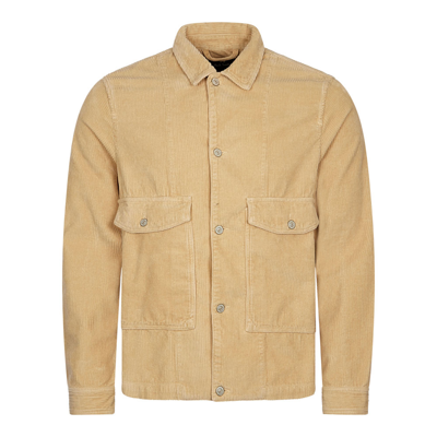 Shop Paul Smith Cord Overshirt In Beige