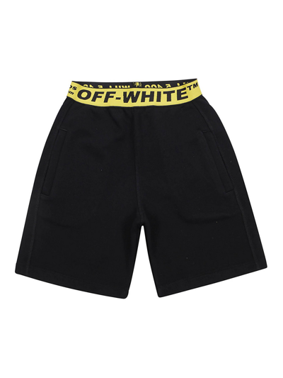 Shop Off-white Off Industrial Sweatshort In Black