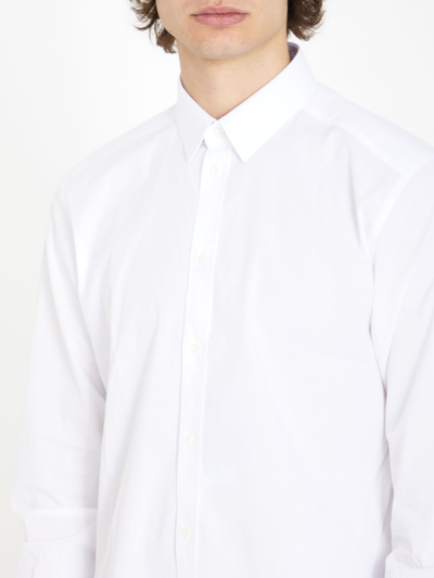 Dolce & Gabbana Dolce&gabbana Classic White Poplin Shirt In White