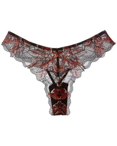 Shop Cosabella Paradiso Thong In Red